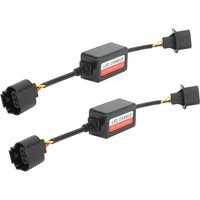 2pcs LED Headlight Decoder Resistor Canbus Decoder for H13 9008 Plug LED Headlight Fog Light LED Decoder Headlight Bulb Decoder