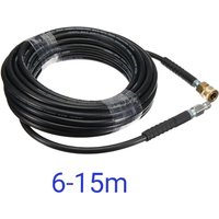 6/10/15 Meters 1/4" Quick Connect High Pressure Washer Extension Hose Cleaning Extension Hose Accessories for Pressure Cleaner