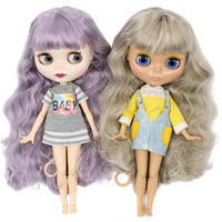 ICY DBS Blyth Doll 1/6 BJD Joint Body White Skin Tan Skin Dark Skin Matte Face Nude Doll 30cm Anime Toy Girls Gift