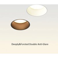 LED Recessed Borderless Spot Light Downlight Living Room Spotlight 7.5CM 9.5CM Hole Downlight Minimalist Bedroom Light