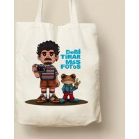 Bad Bunny DTMF with Bear Cartoon Women Tote Bag Debí Tirar Más Fotos Printing Shopping Bag Funny Travel Bag Eco Tote Bags