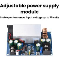 DC-DC High Power 600W Adjustable Step-down Power Supply Module With Fan DC 12-75V To 2.5-60V Buck Converter 25A Constant Current