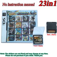 23 in 1 Compilation Pokemon Game Cards DS 3DS Game Cartridge Card Video Game Handheld Player (R4 card)
