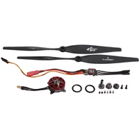 T-MOTOR AM40 V2 4D KV1550KV Or KV1880 / 19A ESC / T8542 BPP Propeller F3P Brushless Motor For Rc Airplane / Fixed-Wing