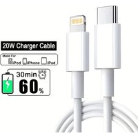 LAIHONEN 3.3/6.6/10FT USB-C to Lightning Cable, CarPlay Fast Charge For iPhone14-6 Plus Pro Max XR XS X SE