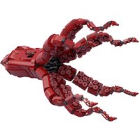 Gobricks MOC The Kraken Attack Bricks Pirate Movie Red Octopus Monster Building Blocks Model Assembly Toys Kids Birthday Gifts