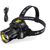 AliExpress XIWANGFIRE Motion Sensor Led Headlamp,COB+LED USB Rechargeable Head Light Zoomable Waterproof Headlight for Outdoor Running Fishing Cycling