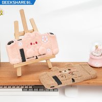 GeekShare Protective Case for Nintendo Switch Cute Pink Bear Plush NS Hard Shell Split Joy-con Cover For NS Accessories