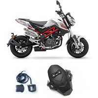 Benelli TNT125 Motorcycle Benelli TNT 125 Accessories Rear Fender Rear Mudguard License Plate Light License Plate Holder