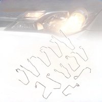 (New)12/24Pcs H1 H3 H4 H7 Assorted Headlight Bulb Retaining Clip Holder Set Car Low Beam Bulb Clamp Spring