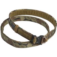 Tactical Special Combat Belt 3 in 1 Quick Release Metal Buckle Outdoor Hunting Shooting Airsoft MOLLE Belt Men's Daily Universal