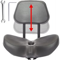 Bike Saddle with Backrest | Bicycle Tricycle Seat Cushion | Soft Back Rest Cushion Bicycle Seat Comfortable Bicycle Saddle Seat