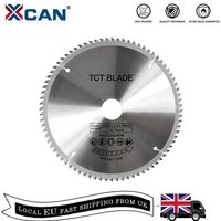 XCAN 1pc 185/210/250mm 60T/80T TCT Wood Circular Saw Blade Wood Cutting Disc Carbide TCT Saw Blade