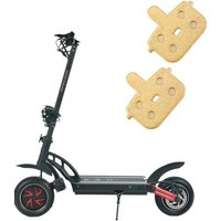 Full-metallic Disc Brake Pads Scooter Caliper Pads For TONGLI Kugoo G-booster Scooter FOREVER Bicycle Replacements Parts 1 Pair