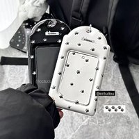 Kpop Idol Photocard Holder ID Credit Card Sleeve Cover Protector Fashion Bag Charms Photo Card Display Holder for Kpop Fans
