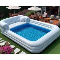 //Custom Giant New Portable Inflatable Sofa Pool Party Bar Tent
