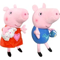 30CM Peppa Pig Plush Toys Peppa Hug The Pony Dolls Anime Figure Soft Stuffed Plush Dolls Stuffed Pillow Children's Toys Gifts