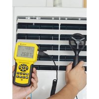 HP-856A Anemometer Wind Speed Meter 0.3-45m/s Split Type USB PC Software CFM CMM Temp 600 Records
