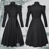 Mèche sorcière Elphaba Cosplay magicien noir robe longue Cape chapeau ensemble complet tenue de jeu de rôle Costume d'halloween Cape fête de carnaval