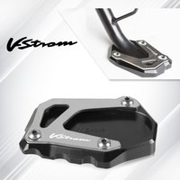 For SUZUKI V-Strom 1050 DE 800 VSTROM V Strom 1050XT 2023 2024 Kickstand Foot Side Stand Extension Enlarger Support Plate Pad