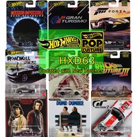Assorted Original Hot Wheels Premium Pop Culture Metal 1/64 BMW Movie HotWheels Miniatures Car Diecast Model Car Hotweheel HXD63