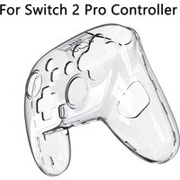 For Switch 2 Pro Controller Clear PC Cover Ultra Slim Transparent Protector Case for Switch 2 Gamepad Game Accessories