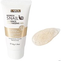 LAIKOU 50g Snails Mucin Gel Cleanser,Rich Daily Deep Cleansing Gel for Dry & Sensitive Snails Essence Cleansing Gel Gifts