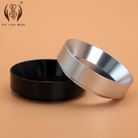 1Pc Espresso Powder Dropper Ring, universal part, with four magnetic clasps, available in three diameters: 51mm, 53mm, and 58mm