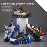 Children's running shoes school training competition buffer non-slip casual shoes student fashion light sports shoes size 27-40