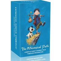 The Whimsical Path, Original Tarot Card Set, 78 Cards with Guidebook, Illustration Style, Card games, Fortune Telling Toys, 14+