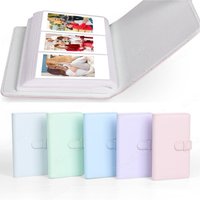 Photo Album Film Camera 108 Pockets 3 inch Photo Paper PU Leather Storage Case Stamp Collection Book for Fujifilm Instax Mini 12