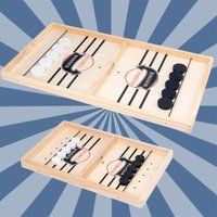 Wooden Board Game For Adult Children Hand-eye Coordination Training Table Football Battle Games