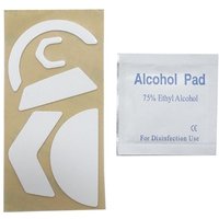 1Pack 0.6mm Professional Mouse Skates Stickers Mouse Feet Pad Glides Rounded Curve Edge Replacement for G502X Wired