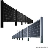Kseng Bifacial Ground Mount Solar Panel Fence System Vertical PV Farm Solar Mounting System for Long-Term Cost Savings