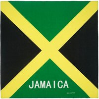 Square Running Headband Scarf Jamaica Flag Bandana 100% Cotton Biker Cycling Head Wrap Cowboy Kerchief Men Women Neck Accessary