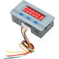 Mini LED Digital Counter Module DC/AC5V~24V Electronic Totalizer With PNP and NPN Signal Interface 1~999999 Times Counting Range
