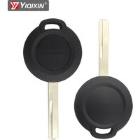 YIQIXIN 2 Buttons Remote Car Key Shell Cover Case For Mitsubishi Colt Warior Carisma Spacestar Straight Key Uncut Blade