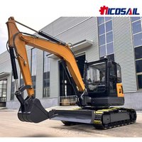 Reliable China 6ton Small Excavator - Hydraulic System for Long-Lasting Farm & Construction Operations