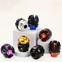 2pcs Universal CNC Aluminum Front Fork Cup Anti-Collision Frame Slider Protector For Motorcycle Scooter E-Bike