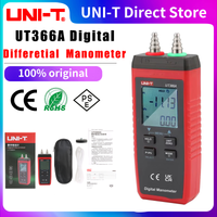 UNI-T UT366A Manometer Digital Surface Pressure Difference Measurement Wind Speed Air Pressure Differential Pressure Gauge Meter image 4
