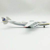 20CM 1:400 Scale Ukraine Antonov An225 Transport Airplane Diecast Model With Base And Landing Gear Aircraft Collection Display