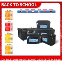 12V 24V KEPWORTH LiFePO4 Lithium Iron Phosphate Battery With BMS 50 100 120 135 300Ah For Golf Cart EV RV Solar Energy Storage