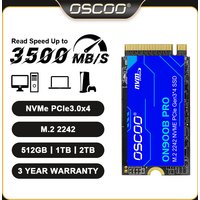 OSCOO ON900B PRO M.2 2242 PCIe3.0x4 Solid-state Drive 3500MB/s 1TB 2TB 512GB NVMe SSD For Desktop Laptop PlayStation 5