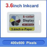 Holyiot 6-color ESL Electronic Price Tag Display 180° View Angle E-ink Screen Support QI Charging Bluetooth Low Power e-Paper