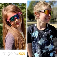 AliExpress SCVCN New Outdoor Kids Sports Sunglasses UV400 Boys Girls Glasses Bike Eyewear Child MTB Running Bicycle Cycling Camping Goggles