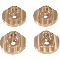 Brass counterweight block for MJX HYPER GO H12Y 1/12 remote control car, Wrangler climbing upgrade accessory parts