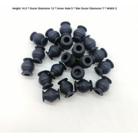 5Pcs Black Gimbal Rubber For Neo Damping Cushion Shock-absorber Dampers Ball Drone DIY Accessories