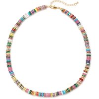 ZMZY Fashionable Luxury Mix Color Mixed Natural Stone Beads Necklace for Women's Handmade Choker Exquisite Jewelry