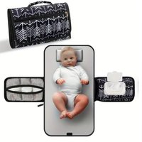 Portable Changing Pad for Diaper Bag or Changing Table Travel Changing Pad, Unisex Baby Essentials Diapering Table