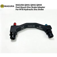 AliExpress NONE MAGURA QM41/ QM42/ QM44 Post Mount Disc Brake Adapter, Caliper Mount Bracket for MTB Hydraulic Disc Brake Upgrade Rotor Size